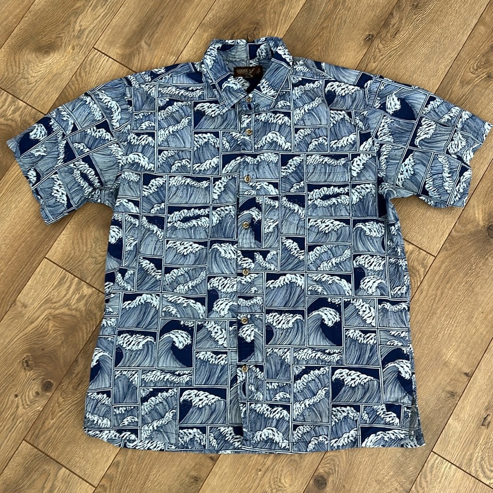 Cooke Street Hawaiian Button Up Shirt